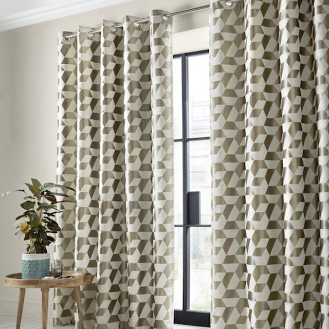 Kinetic Blackout Eyelet Curtains